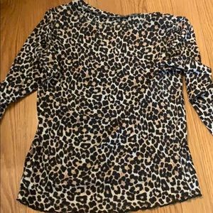 Cheetah print top